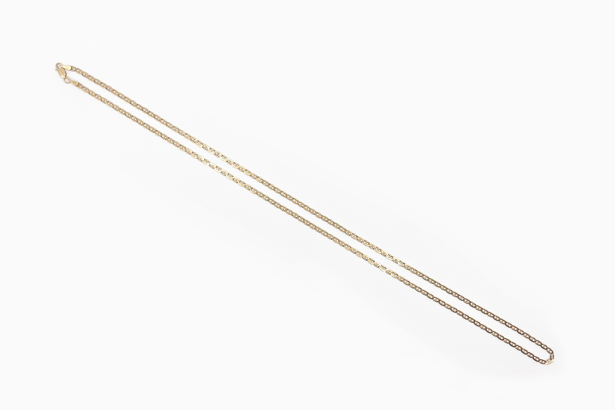 Cadena bilbao de oro de 18K