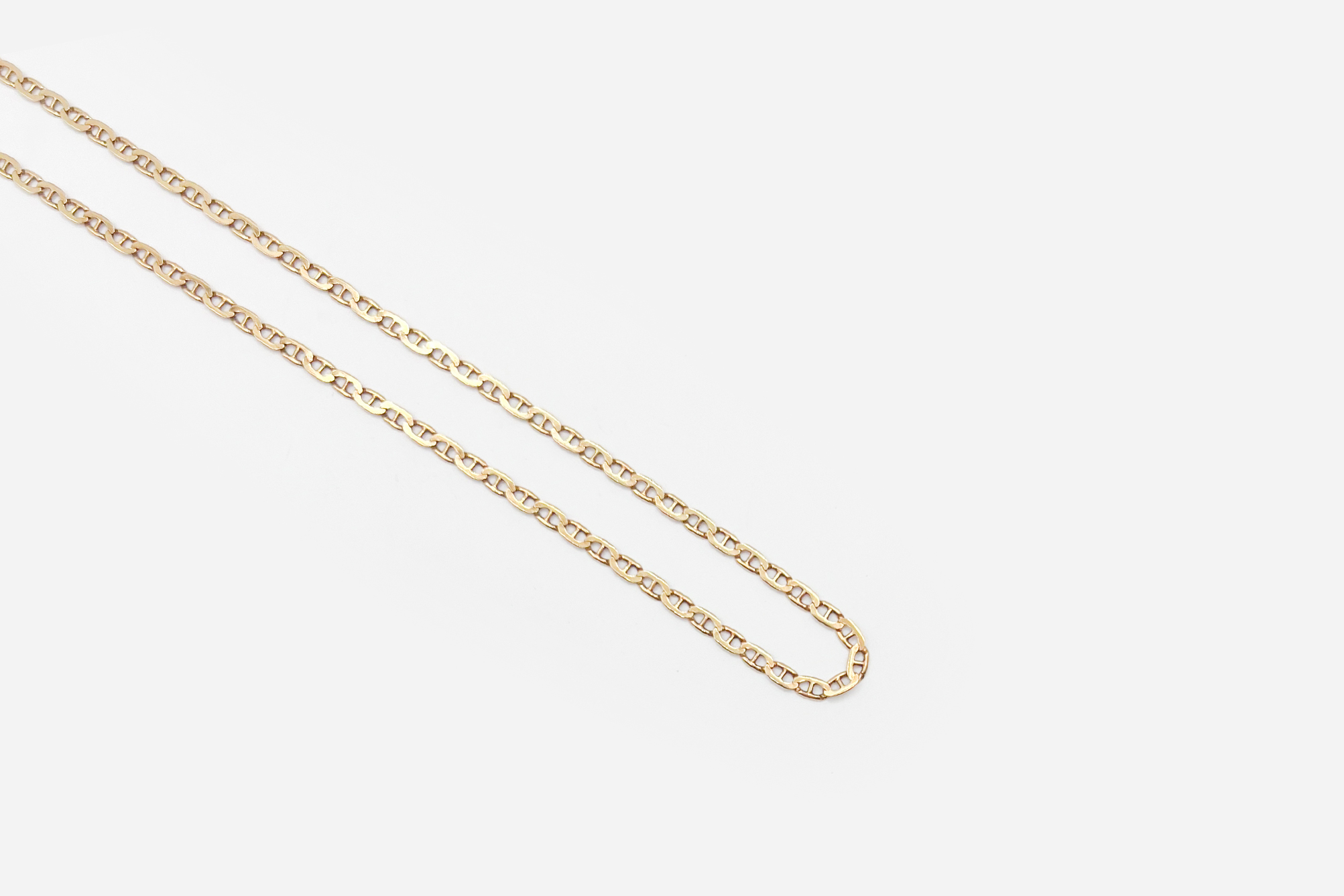 Cadena bilbao de oro de 18K